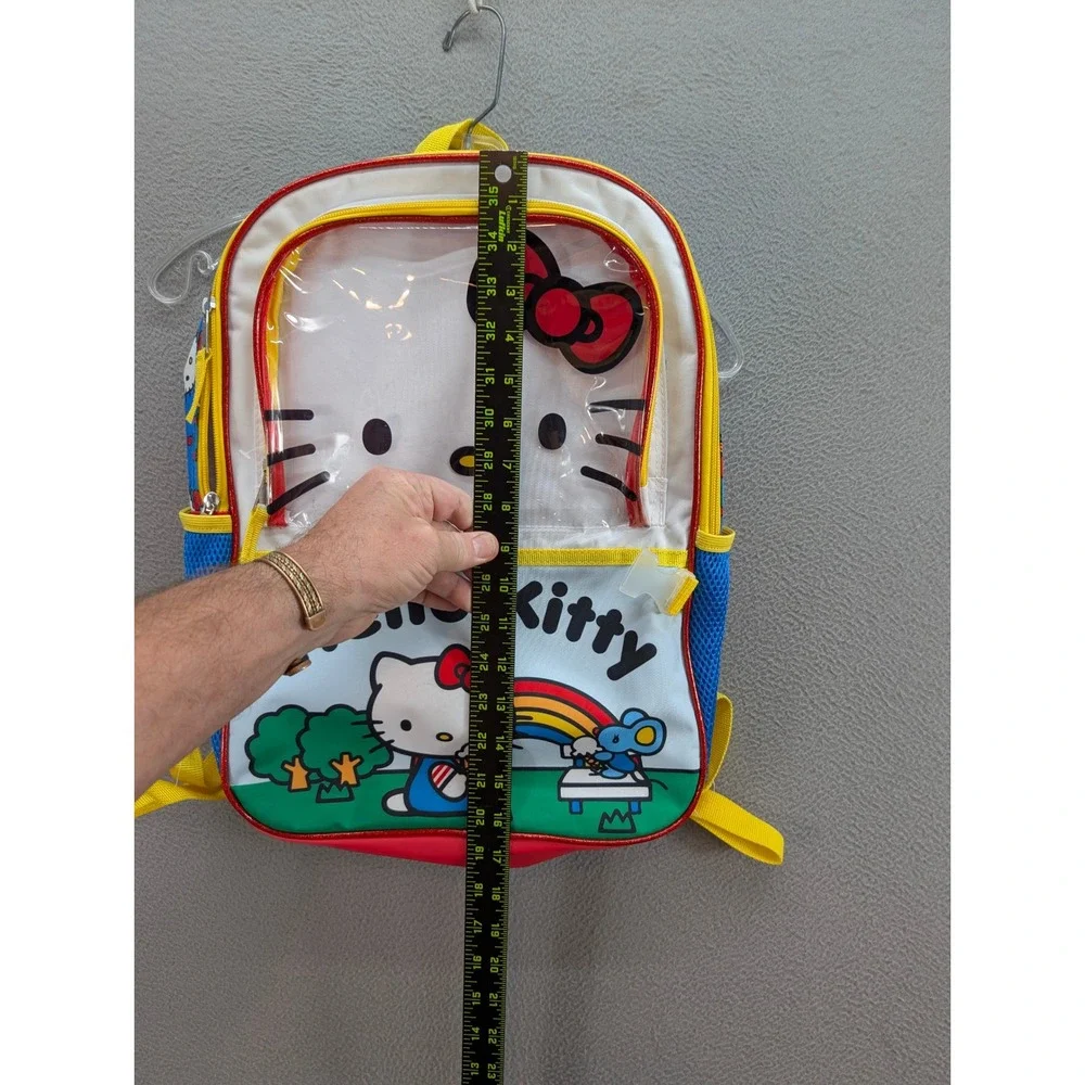 Sanrio Hello Kitty Summer Day Kids Backpack Multicolor Youth School Bag Kidcore